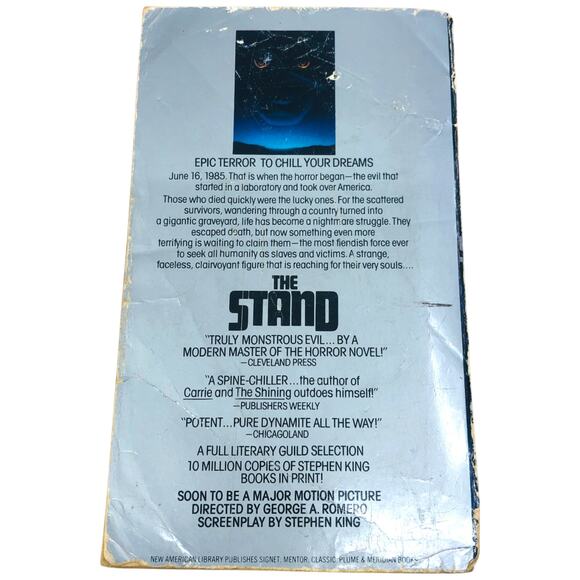 The Stand a Novel of Ultimate Horror by Stephen King 1st Signet Printing 1980 - Picture 2 of 9